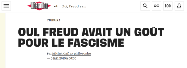 Libération - Freud