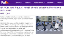 Robots - FedEx